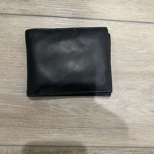 Timberland leather wallet, black, used/ still good condition